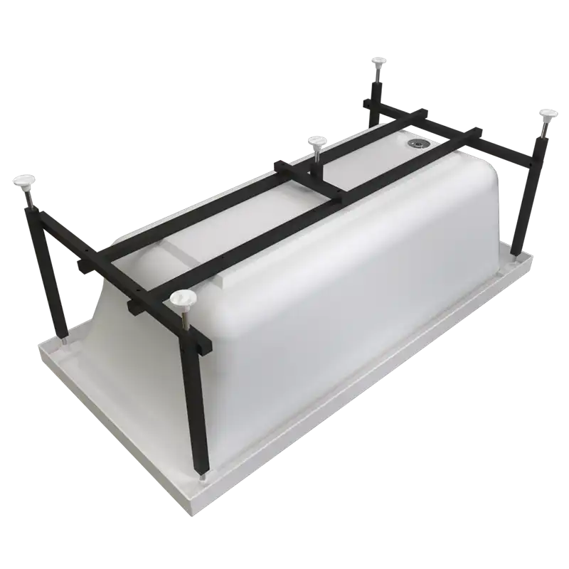 Акриловая ванна Radomir Джоанна 140х70 (2-01-0-0-1-252Р), на каркасе, белая фото 7