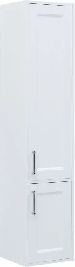 Шкаф-пенал Aquanet Бостон New 35 белый сатин, 306370 фото 1