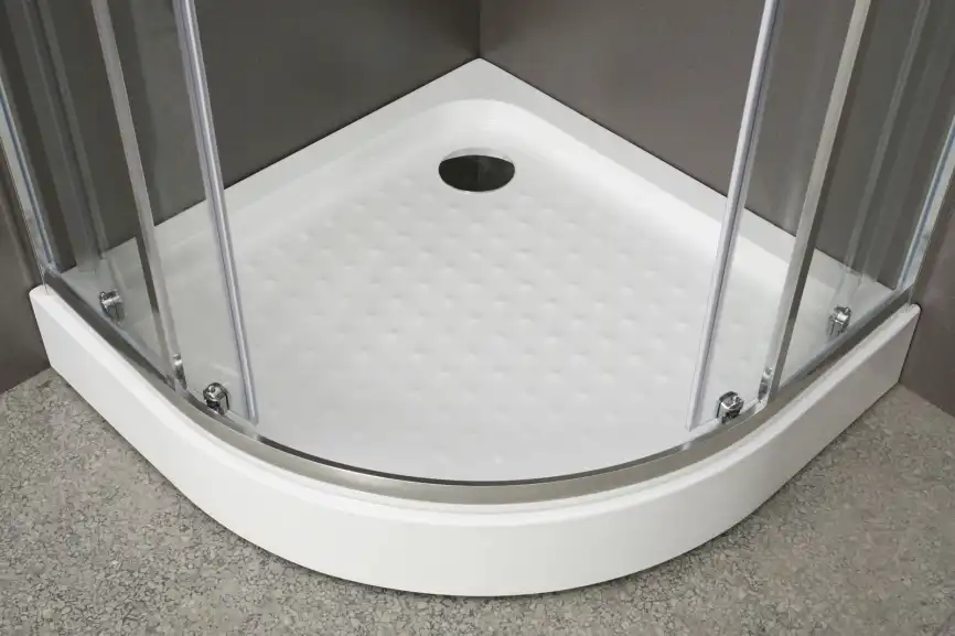 Душевой уголок BelBagno UNO-195-R-2-90-P-Cr профиль Хром стекло Рифленное фото 2