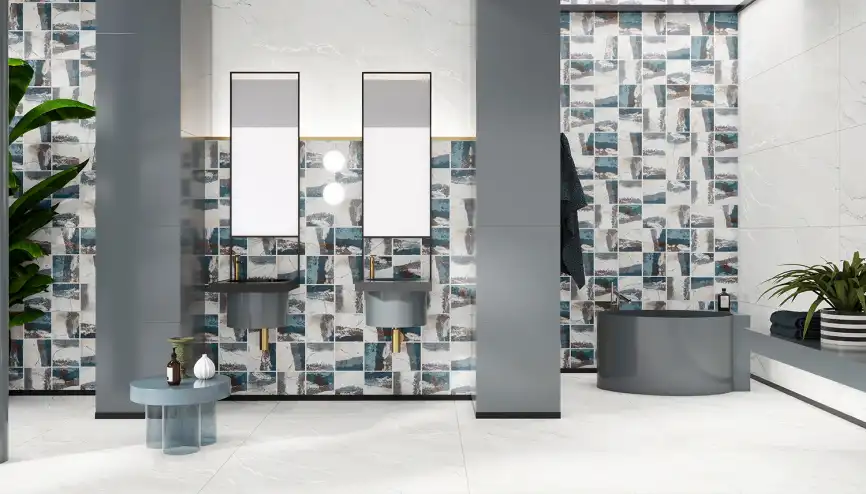 Керамогранит AZARIO CAPRIA AQUA 60х120 Glossy granula (P4110821135) фото 5