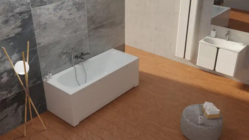 Акриловая ванна Ravak Septima 170x70 C632S00000 прямоугольная, Белая фото 3