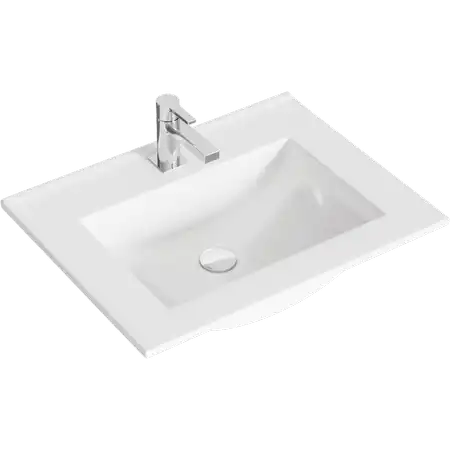 Тумба с раковиной напольная Aqwella Brig 60 см, Br.01.06/2/W, цвет Белый фото 3