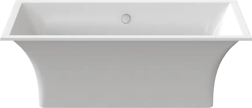 Ванна из искусственного мрамора Bas Мадрид 180х80, белый глянец, ВА00006 фото 3