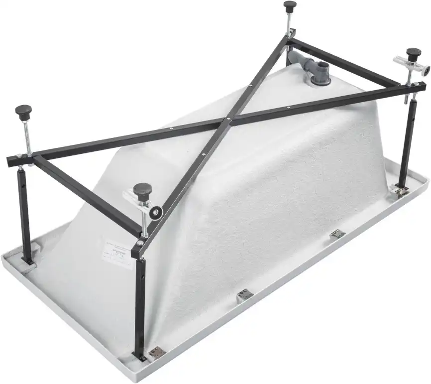 Акриловая ванна Aquanet Bright 145х70 (239668), на каркасе, белая фото 8