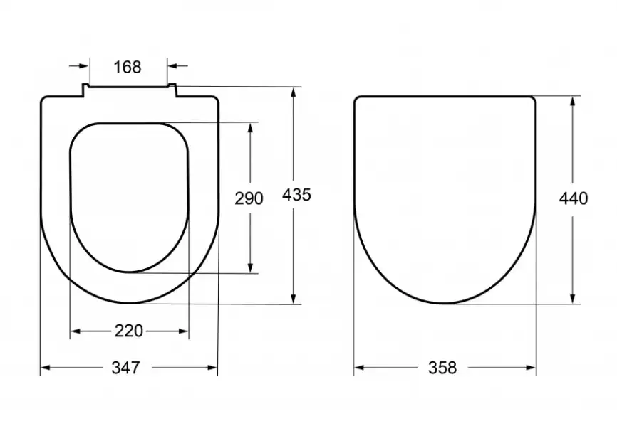 Сиденье Roca Debba Round дюропласт, микролифт ZRU9307607 фото 4