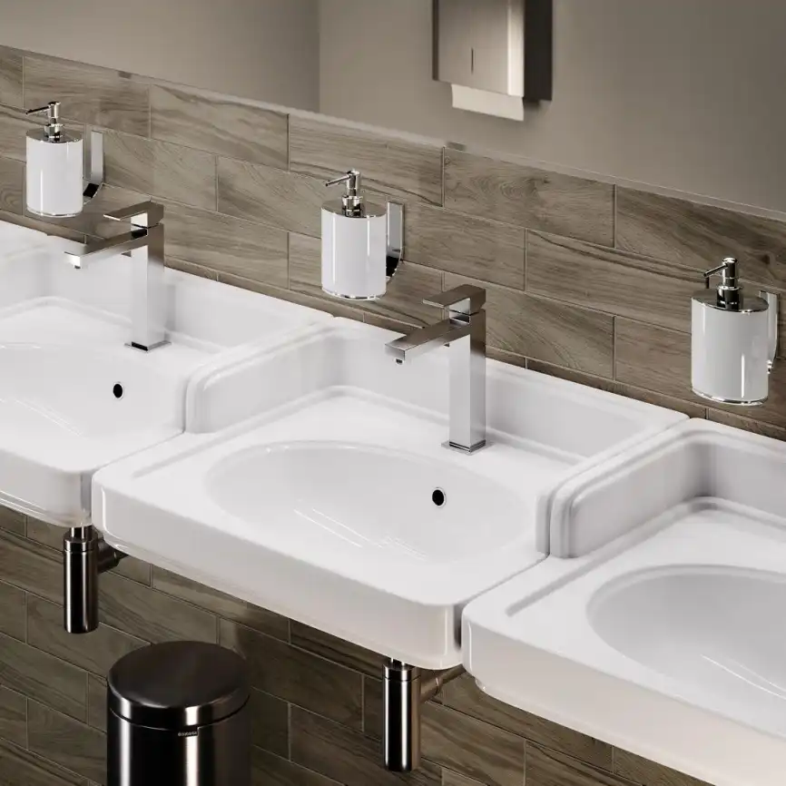 Раковина Kerama Marazzi POMPEI подвесная/мебельная 60, белая глянцевая, PO.wb.60 фото 4