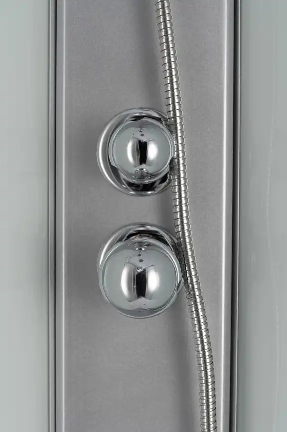 Душевая кабина Loranto 100х80 CS-5180-13L F, низкий поддон, цвет профиля сатин фото 17