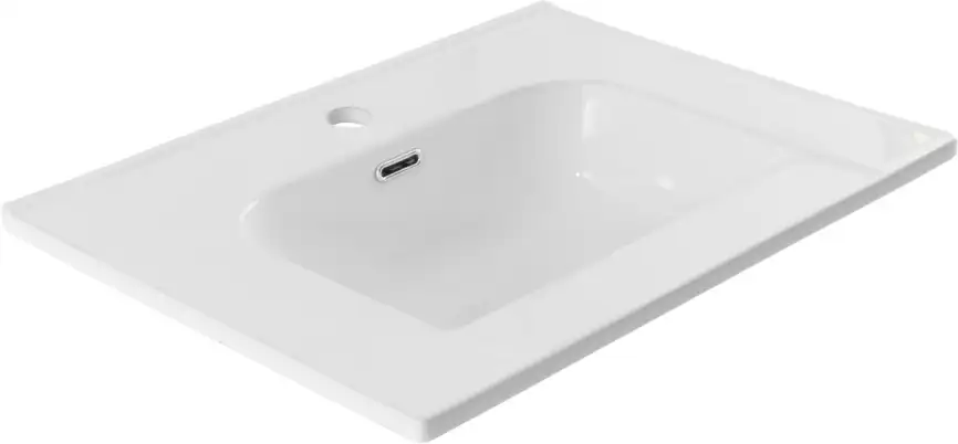 Раковина Aquanet Alba 60 белая фото 6