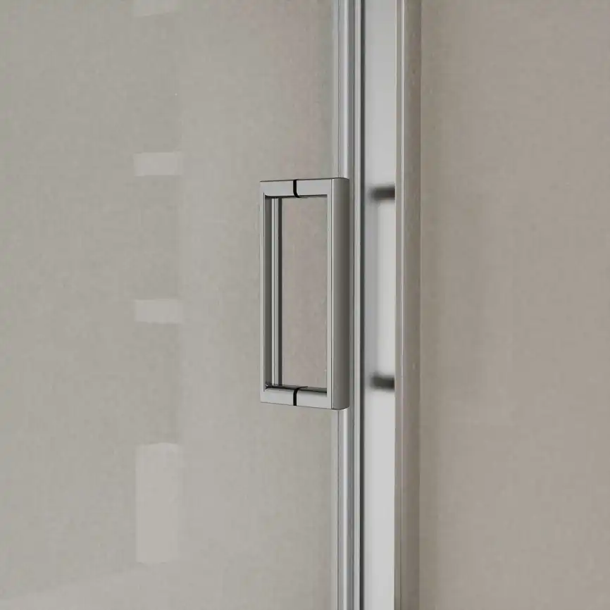 Душевая дверь Vincea City 130 см, VDS-5CT130CL, профиль Хром, стекло Прозрачное фото 2