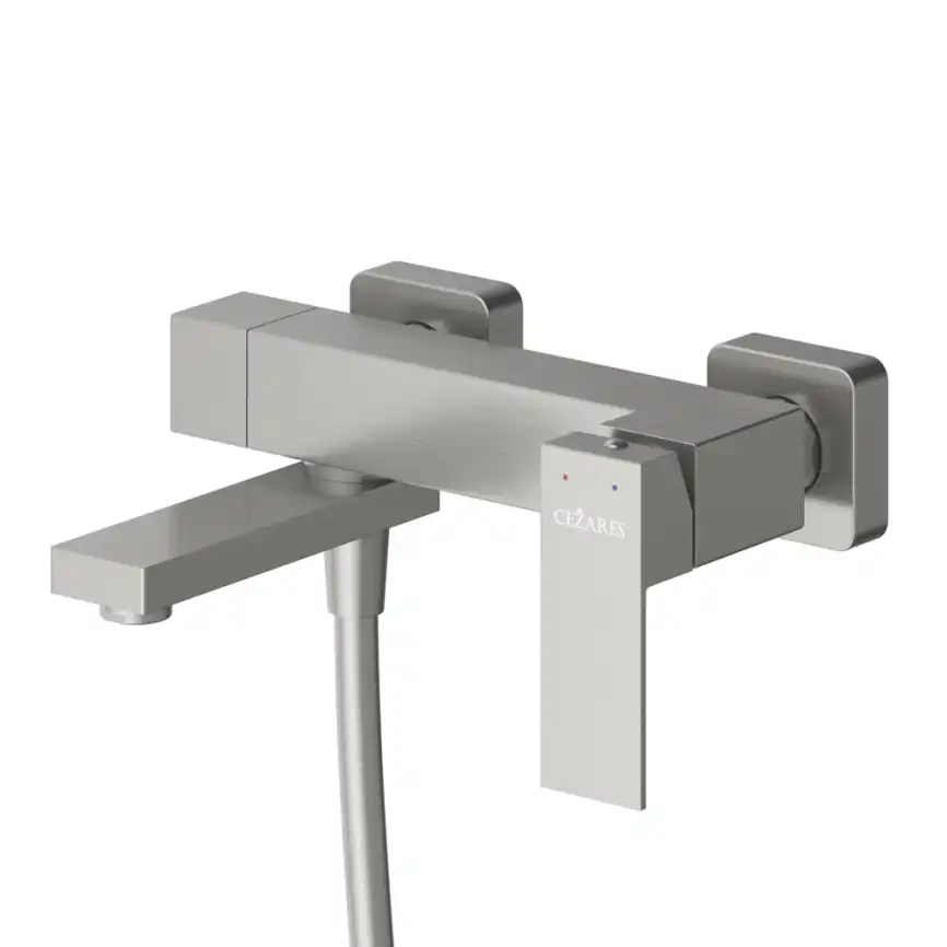 Смеситель для ванны и душа Cezares SLIDER-VD-IN, Сатин фото 3