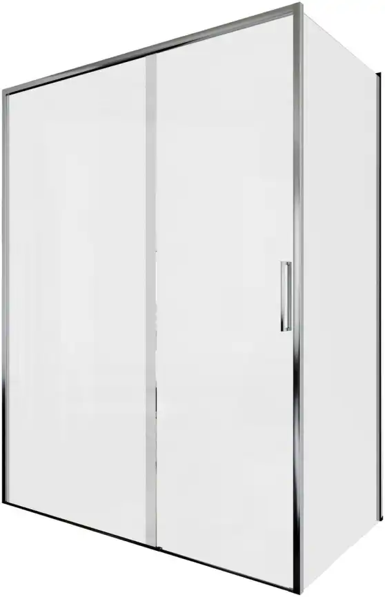 Душевой уголок Aquanet Pleasure Evo 150x90 AE65-150x90-CT профиль хром, прозрачное стекло фото 1