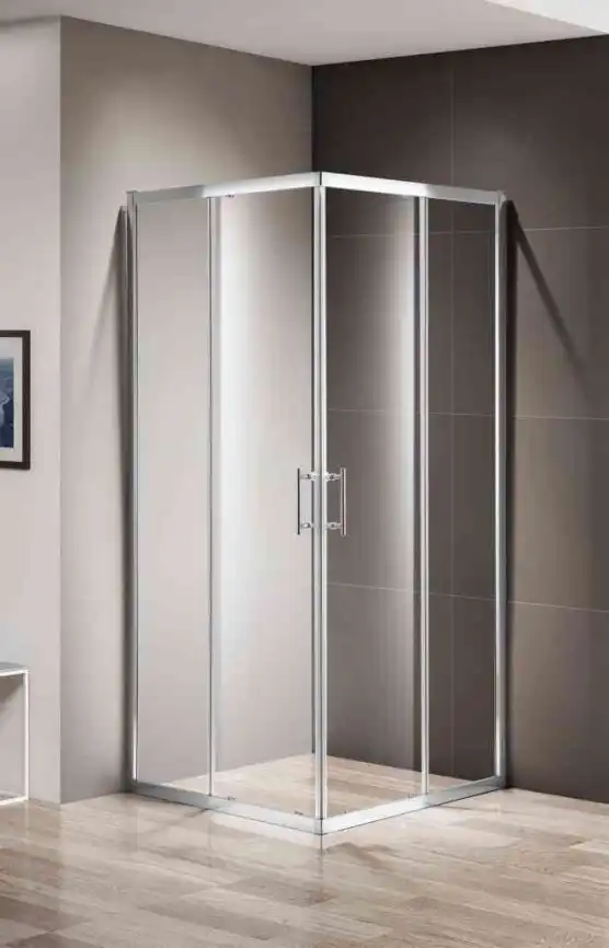 Душевой уголок CEZARES MOMENTO-A-2-80-C-Cr профиль Хром стекло Прозрачное фото 1