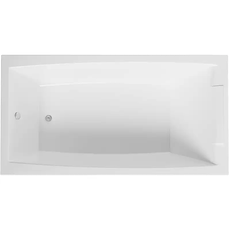 Акриловая ванна Marka One AELITA 170х90 01аэ1790 прямоугольная, Белая фото 1