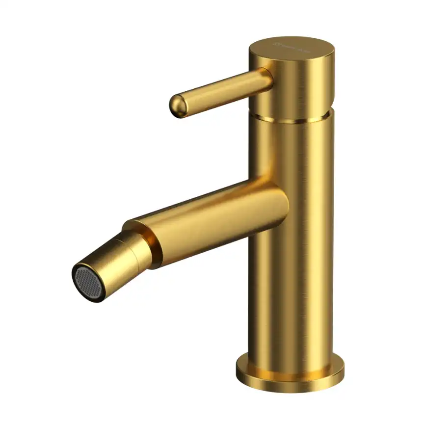 Смеситель для биде Whitecross Y brushed gold Золото брашированное, Y1220GLB фото 1