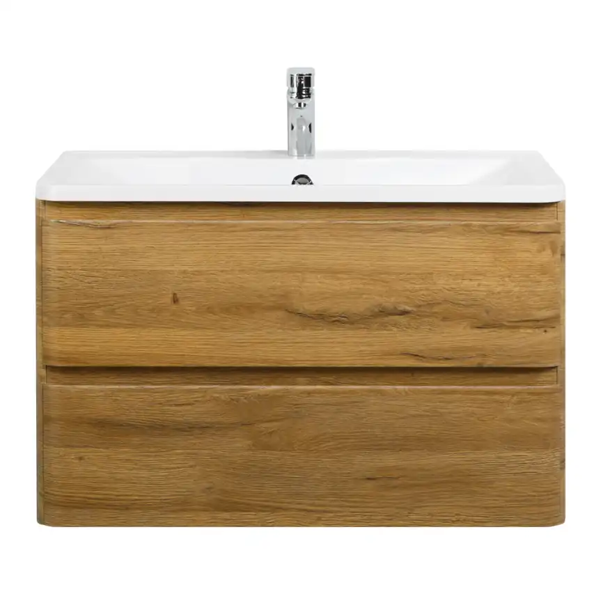 Тумба под раковину BelBagno ALBANO-800-2C-SO-RR подвесная Rovere Rustico фото 1