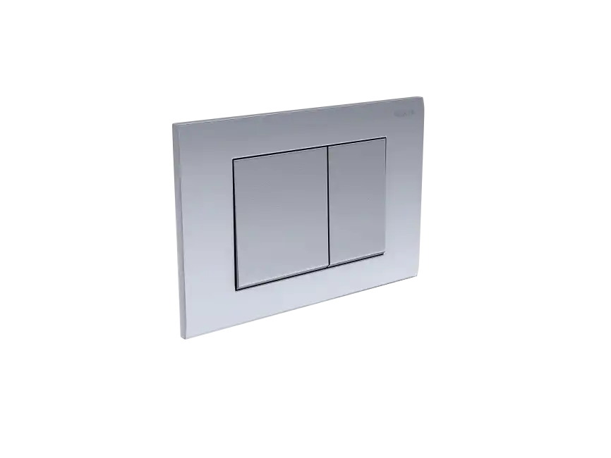 Панель смыва Aquatek Хром матовая (клавиши квадрат) KDI-0000011 фото 2