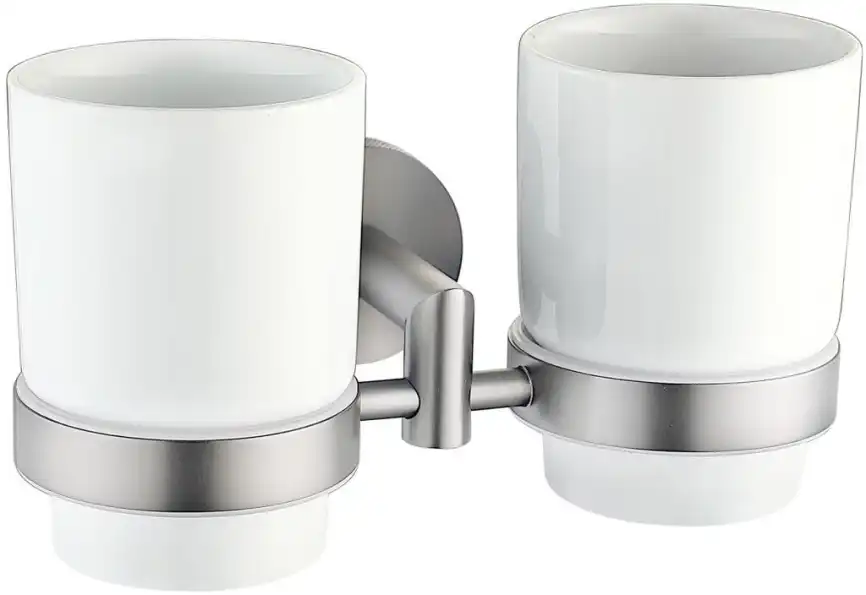 Стакан Allen Brau Priority 6.31003-BN белый/никель брашированный фото 1