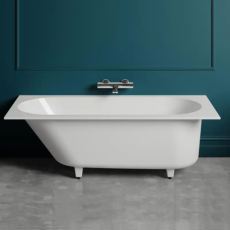 Ванна Salini ORNELLA 170х75 102311G из материала S-Sense, Белая глянцевая фото 5