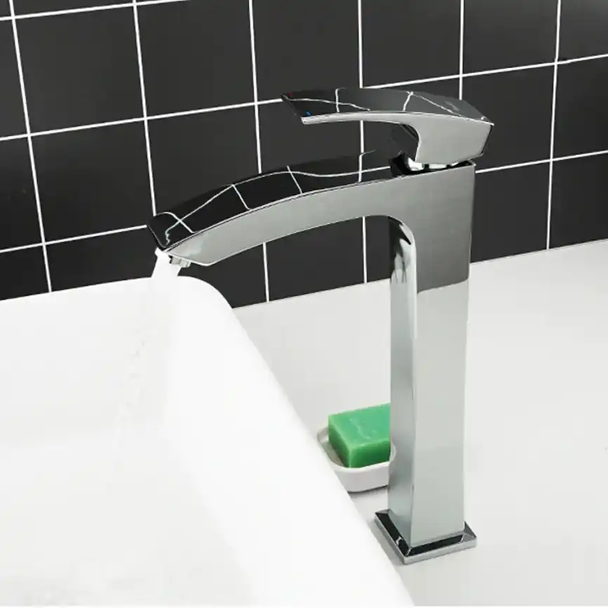 Смеситель для раковины Gappo G1007-11 высокий, Хром фото 4