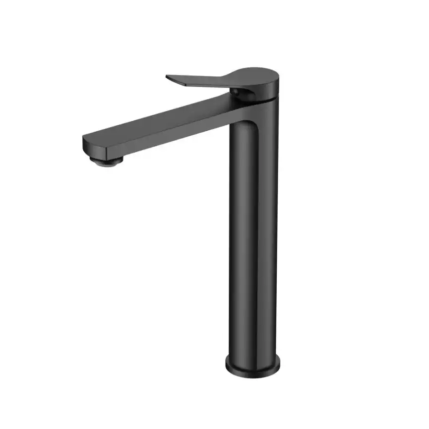 Смеситель для раковины Vincea Arco VBF-4AR02MB, черный матовый фото 2