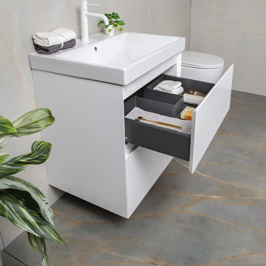 Тумба с раковиной AVS Гармония 60 белая, N821-07-600WG-02-610WG фото 6
