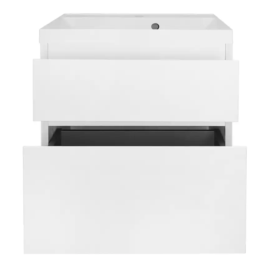 Тумба с раковиной Azario Velluto 60 CS00097535, подвесная, Белая матовая фото 3