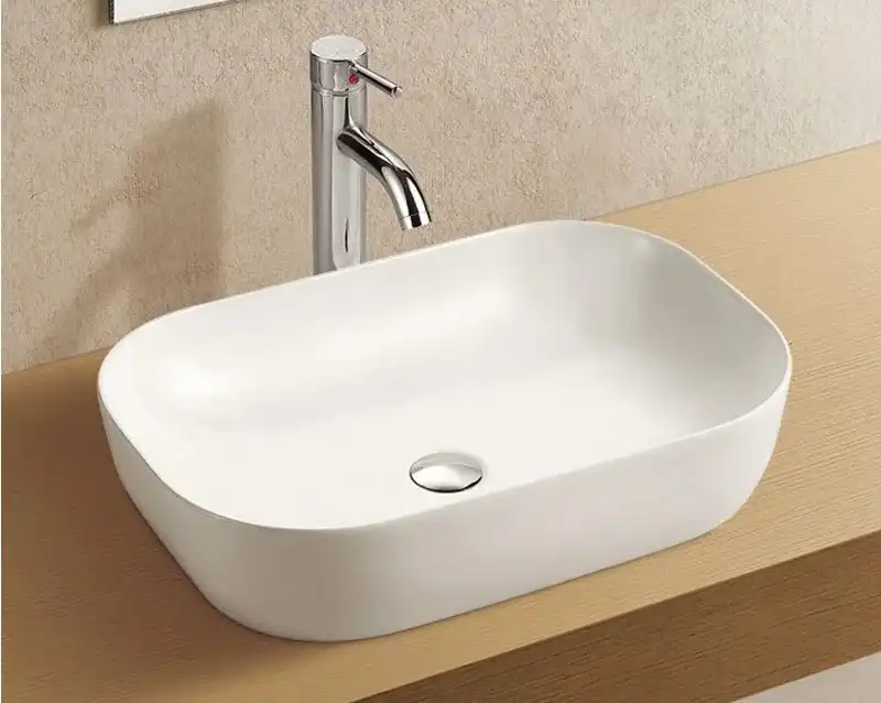 Раковина накладная Azario 490х395х150 AZ-2143, цвет Белый фото 2