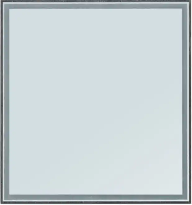 Зеркало Aquanet Nova Lite 75х80 242258 с подстветкой, сенсорный выключатель, Дерево темное фото 4