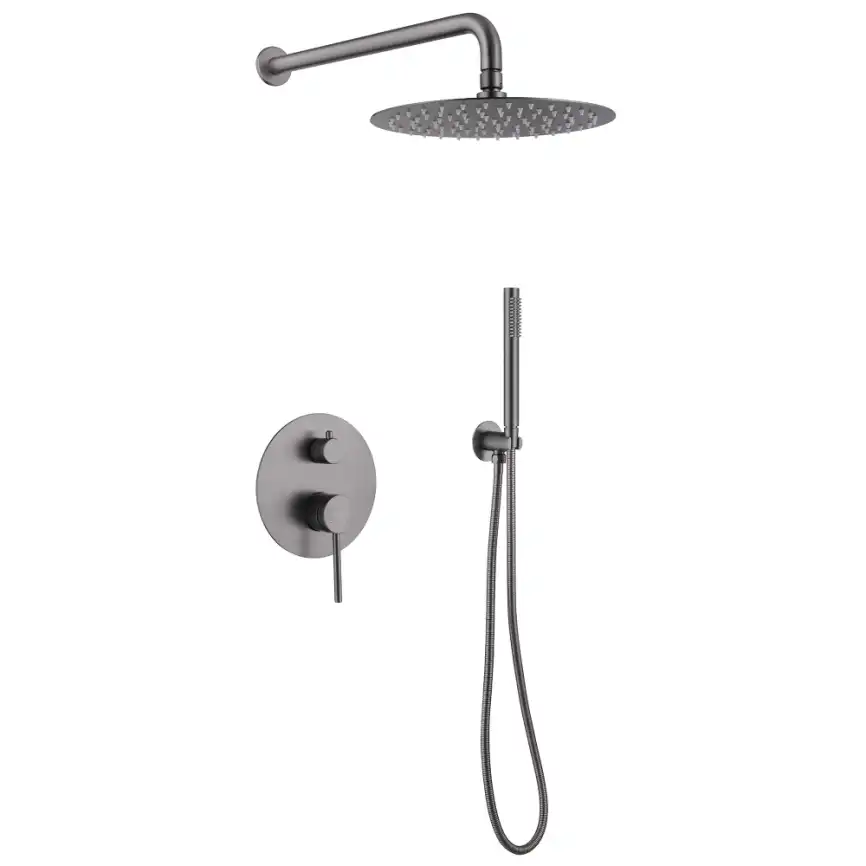 Душевая система ABBER Emotion AF8818NG скрытого монтажа без излива, никель фото 1