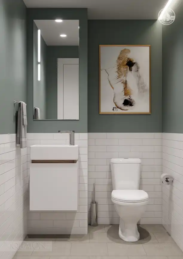 Тумба под раковину Aquaton Эклипс 46 M 1A172801EK49L подвесная левая, цвет эбони светлый фото 7