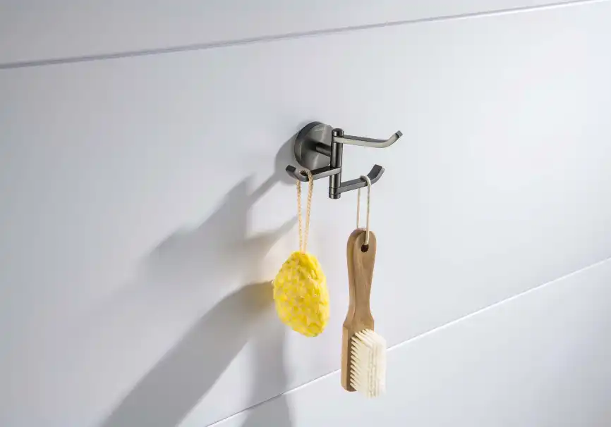 Крючок для полотенец Aquatek Бетта AQ4632BGM, Оружейная сталь фото 4