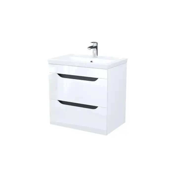 Тумба с раковиной IDDIS Ray 60, подвесная, Белая, RAY60W0i95K фото 1