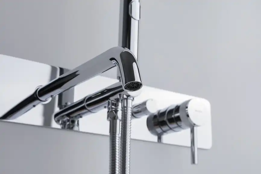 Смеситель для ванны с душем Allen Brau Priority 5.31A05-00 встраиваемый, с внутренней частью, Хром фото 7