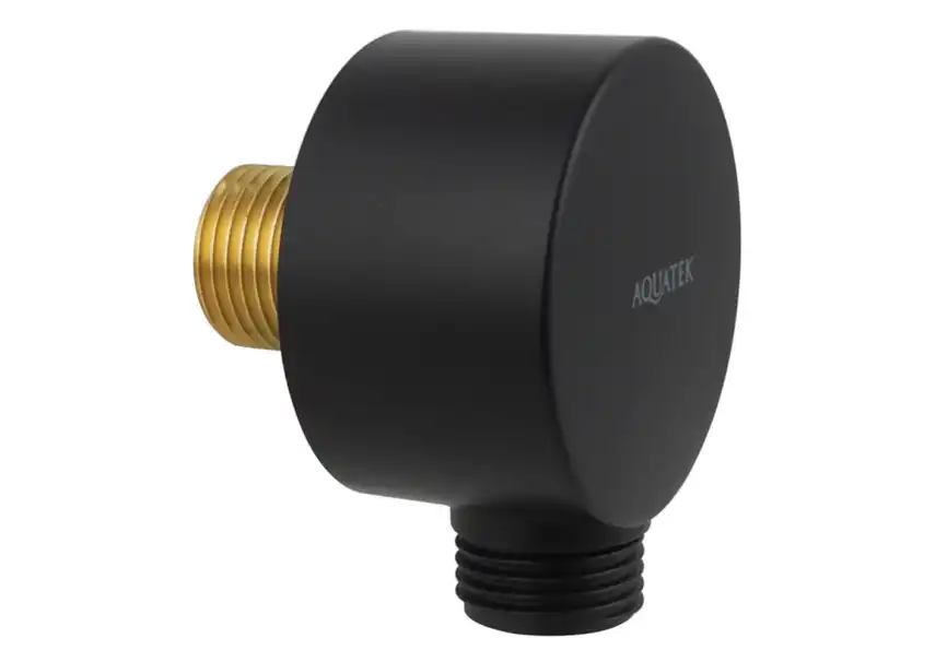 Шланговое подключение Aquatek  AQ2454MB, Черный матовый фото 1