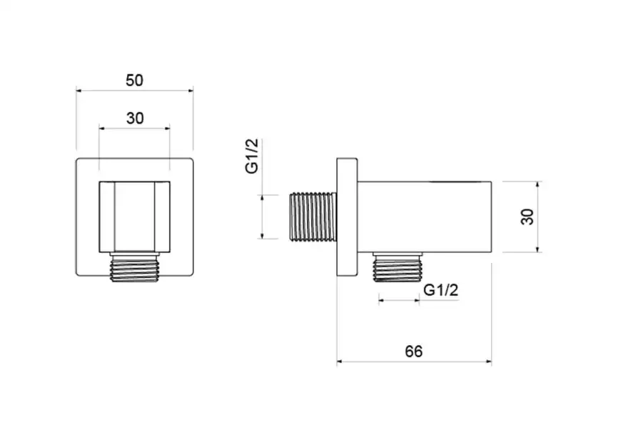 Шланговое подключение Aquatek  AQ2463MB, Черный матовый фото 2