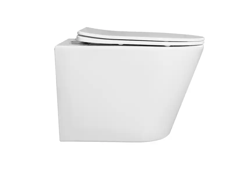 Подвесной унитаз Aquatek Вега AQ1904-00 безободковый, с сиденьем микролифт, Белый фото 3