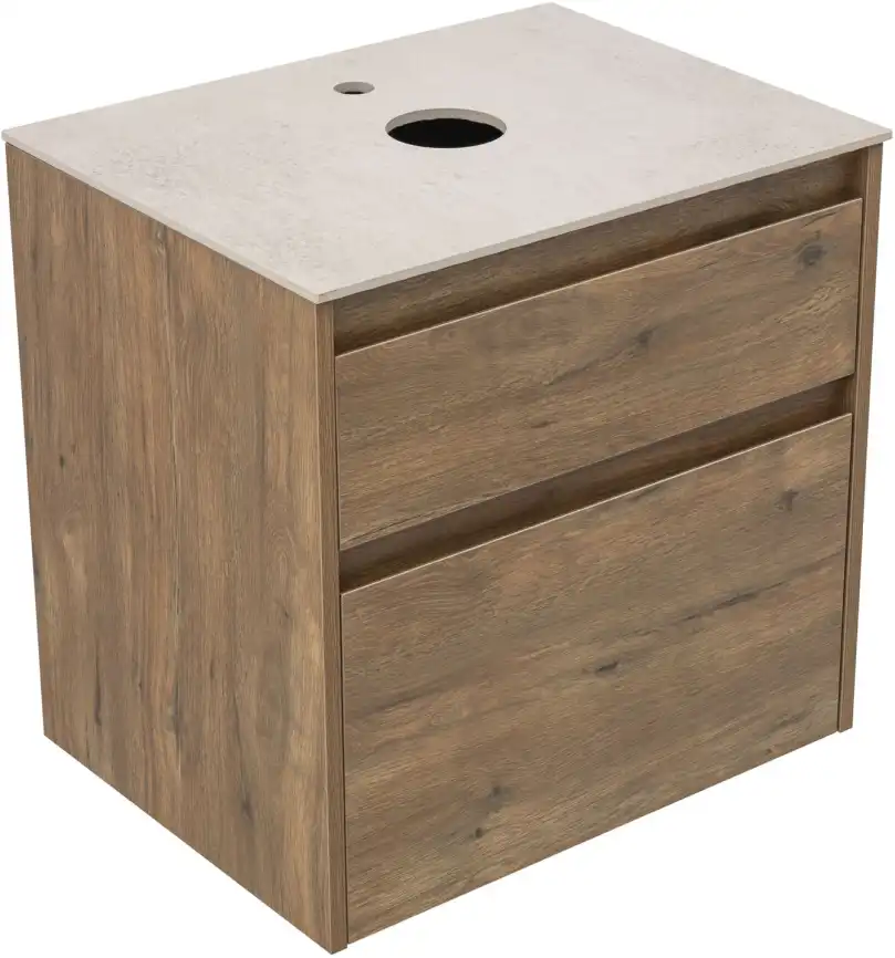 Тумба под раковину Aquanet Nova Lite 2.0 60 дуб рустикальный, 346315 фото 5