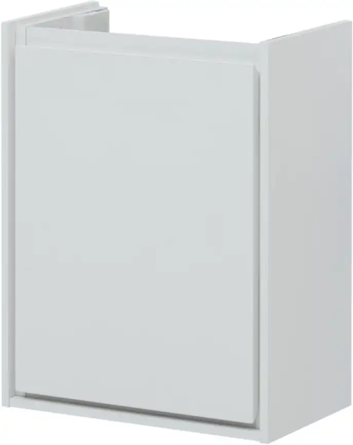 Тумба под раковину Aquanet Милан 45 белый глянец, подвесная, 339962 фото 8