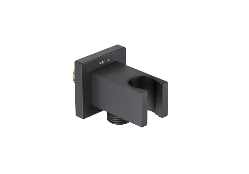 Шланговое подключение Aquatek  AQ2463MB, Черный матовый фото 4