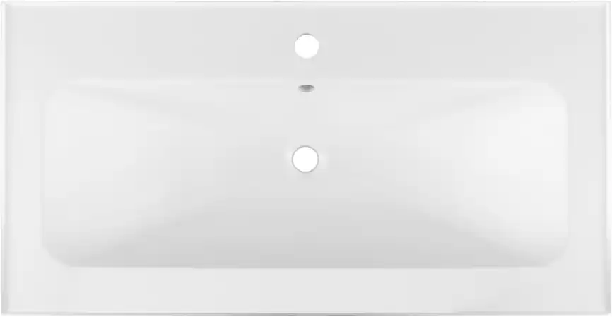 Раковина Aquanet Арт 90 318928 прямоугольная, Белая глянцевая фото 5