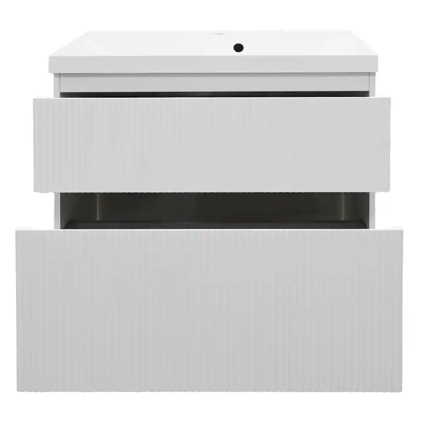 Тумба с раковиной Azario Viola 80 CS00097140, напольная, Белая матовая фото 4