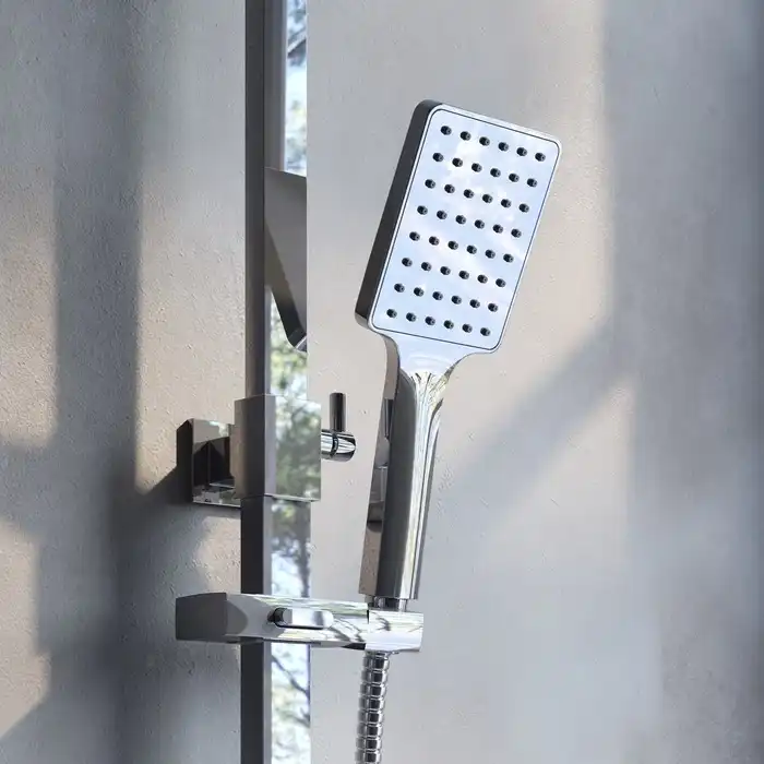 Душевая система IDDIS Bild BILSB1Fi06 для ванны с изливом цвет, Глянцевый хром фото 4