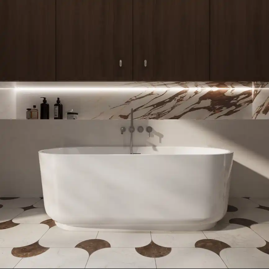 Смеситель для ванны Vincea Groove VBTW-4G1GM, встраиваемый, вороненая сталь фото 2