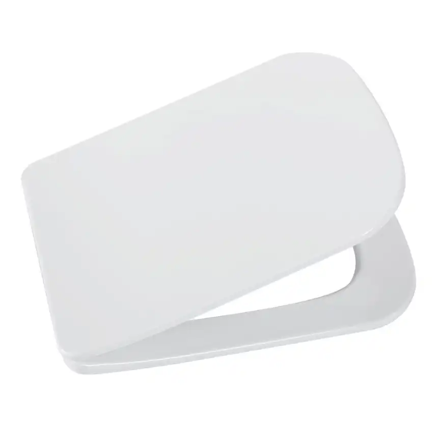 Подвесной унитаз BelBagno DUE BB3103CHR/SC, безободковый, с сиденьем микролифт, Белый фото 6