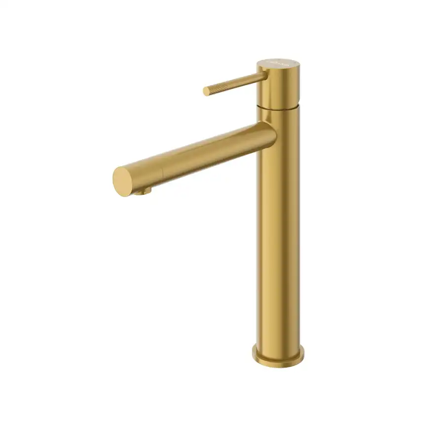 Смеситель для накладной раковины Cezares RELAX-LC2-BORO-W0, Брашированное золото фото 1