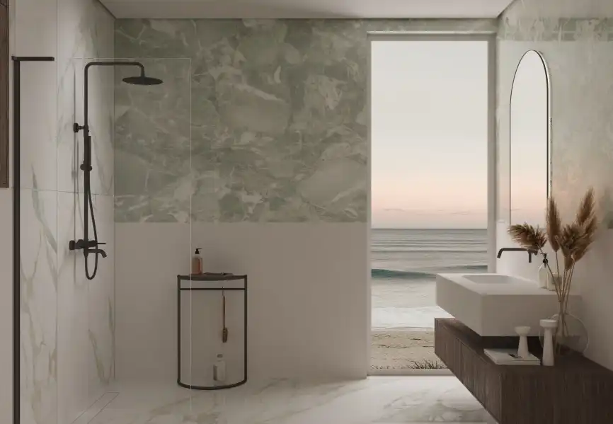 Душевая система  Vincea Villa VSFS-1VL1MB VSFS-1VL1MB для ванны с изливом, черный матовый фото 2