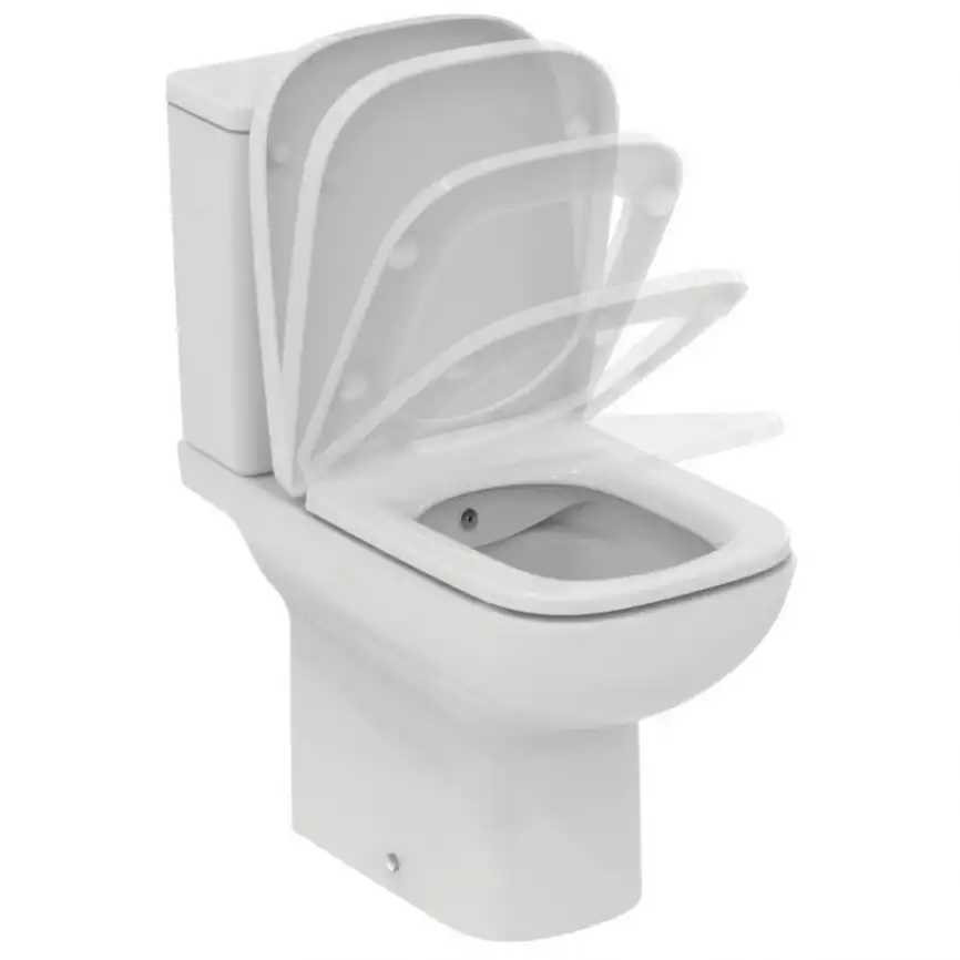 Сидение и крышка для унитаза с функцией плавного закрытия Ideal Standard i.life A T453101 фото 4