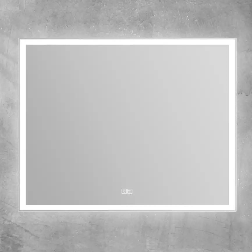 Зеркало BelBagno SPC-GRT 100х80 SPC-GRT-1000-800-LED-TCH-WARM с подстветкой, сенсорный выключатель, с подогревом фото 3
