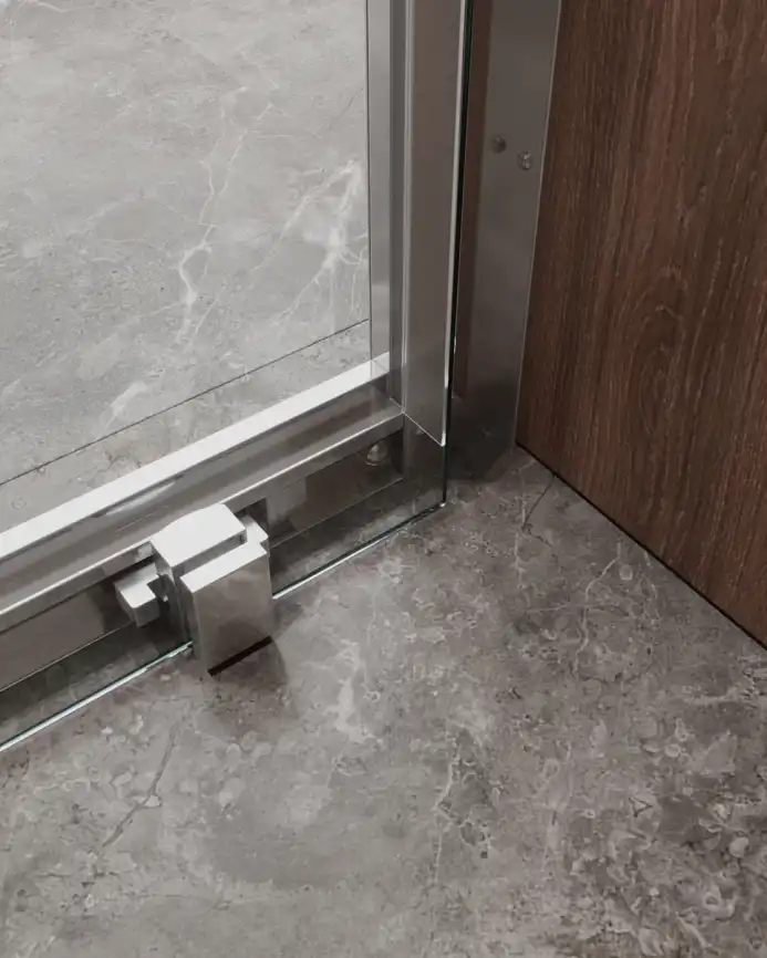 Душевая дверь CEZARES MOLVENO-BF-1-140-C-Cr-IV стекло Прозрачное, профиль Хром фото 4