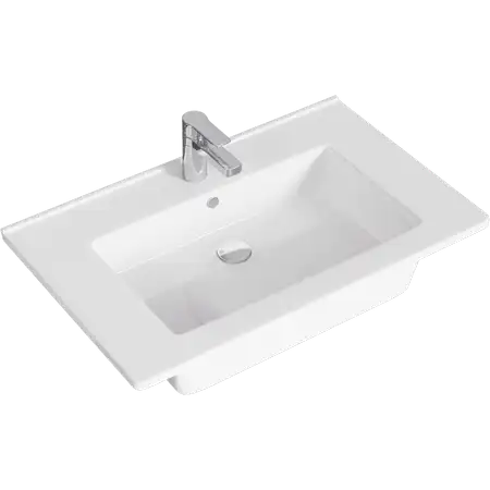 Тумба с раковиной напольная Aqwella Brig 75 см, Br.01.07/2/W, цвет Белый фото 3